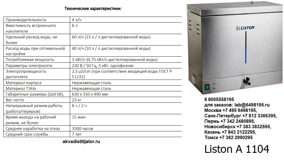 ��������������� ���� LISTON A1104 �������������